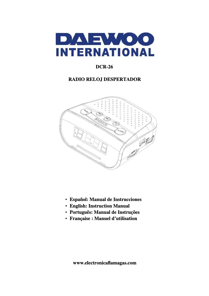 Image de la première page du manuel de l'appareil DCR-26