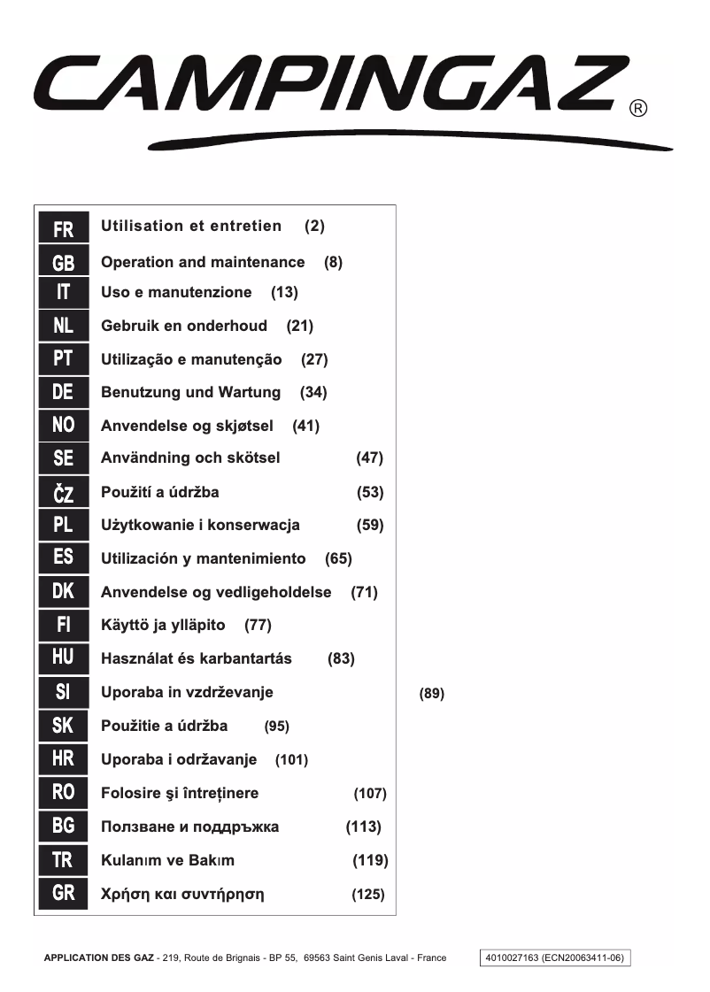 Image de la première page du manuel de l'appareil 4 Series Classic LS Plus