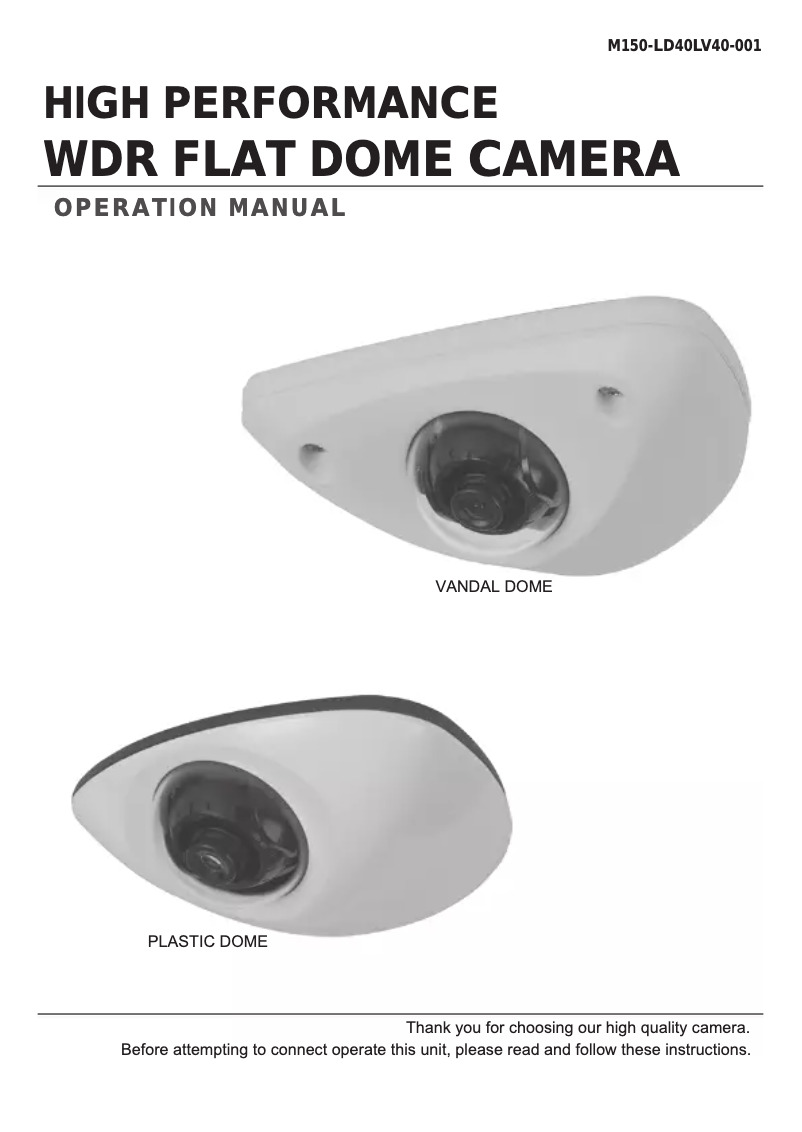 Page 1 de la notice Manuel utilisateur KT&C KPC-LV40NU
