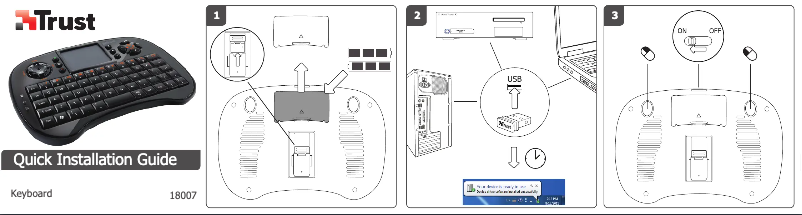 Image de la première page du manuel de l'appareil 18007 Tocamy Wireless Entertainment