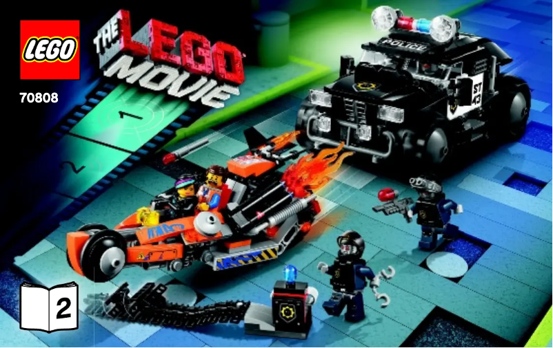 Page 1 de la notice Manuel utilisateur Lego Movie 2 70808