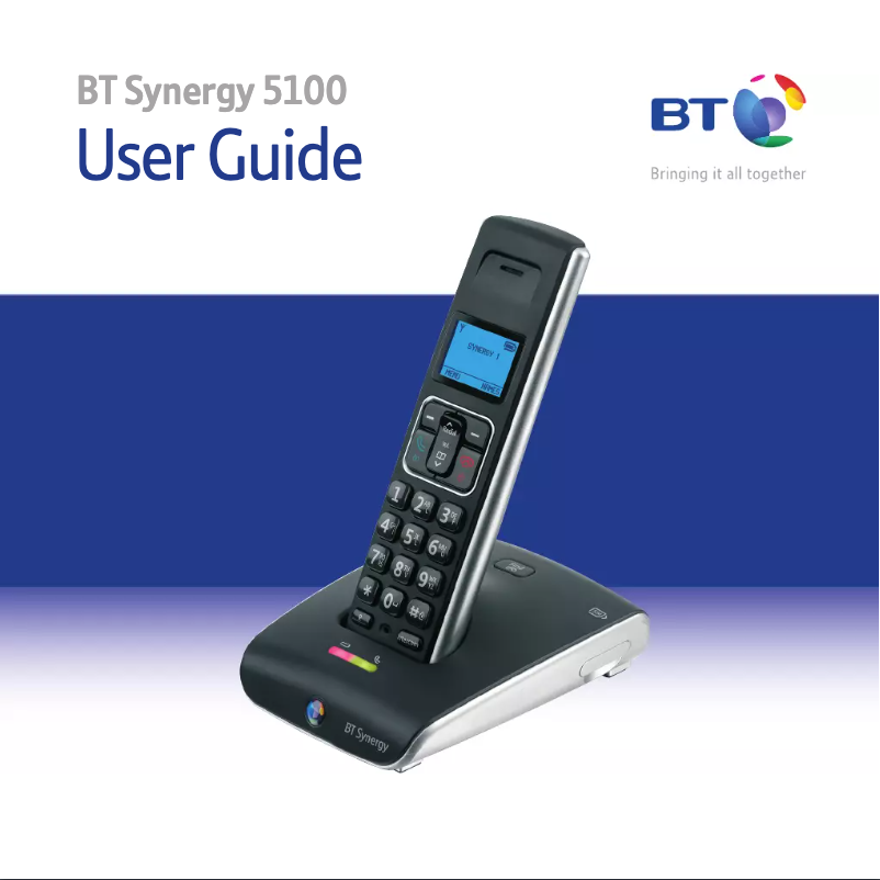 Page 1 de la notice Manuel utilisateur British Telecom Synergy 5100 Twin