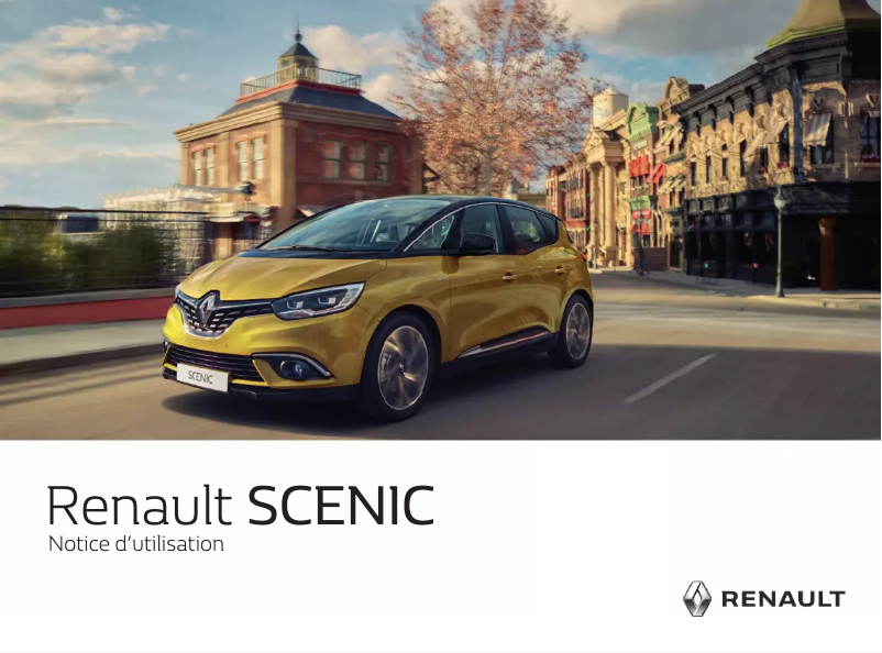 Page 1 de la notice Manuel utilisateur Renault Scenic (2017)