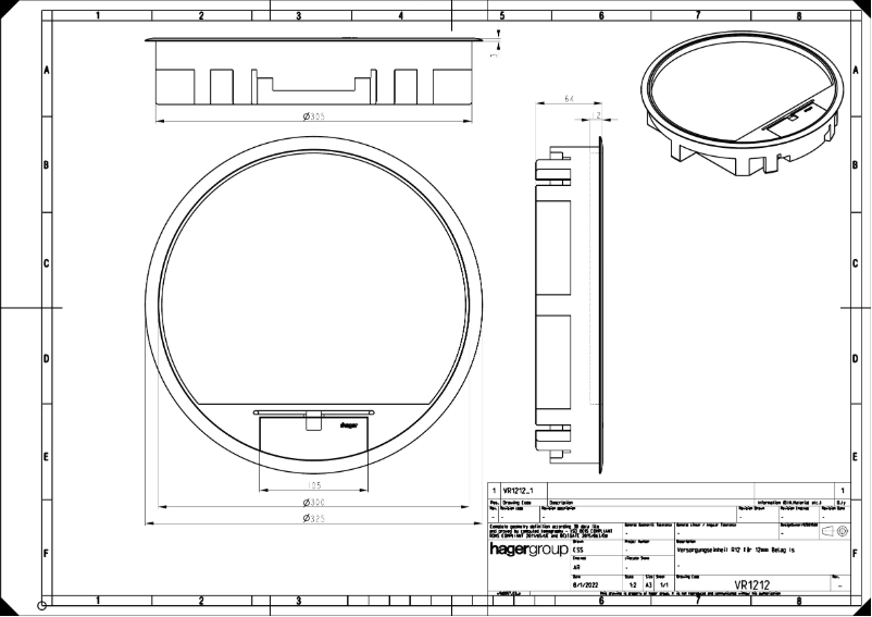 Image de la première page du manuel de l'appareil VR12127011