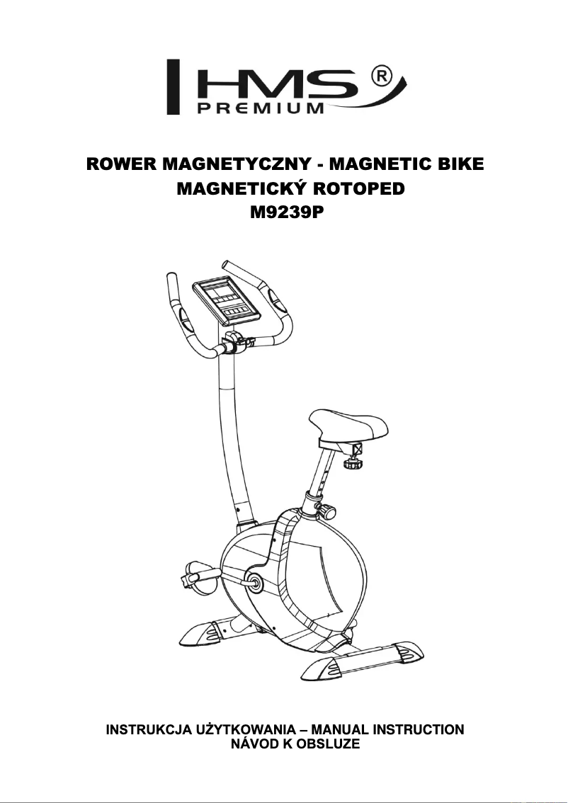 Image de la première page du manuel de l'appareil M9239P