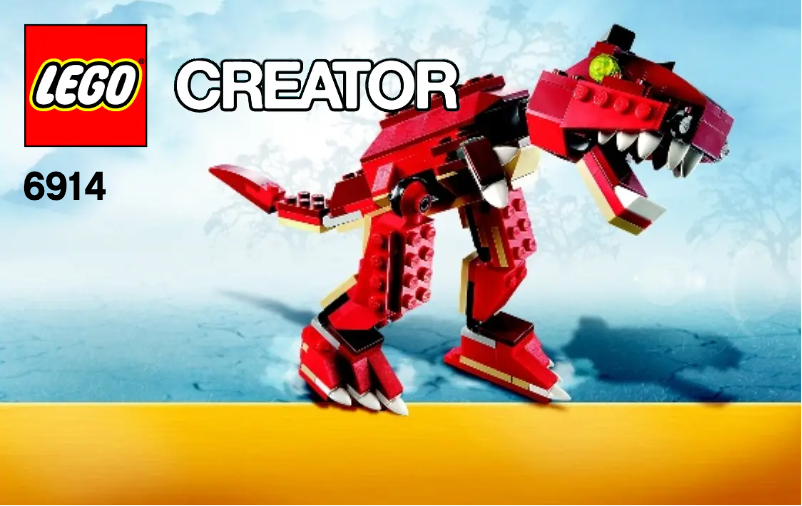 Page 1 de la notice Manuel utilisateur Lego Year of the snake