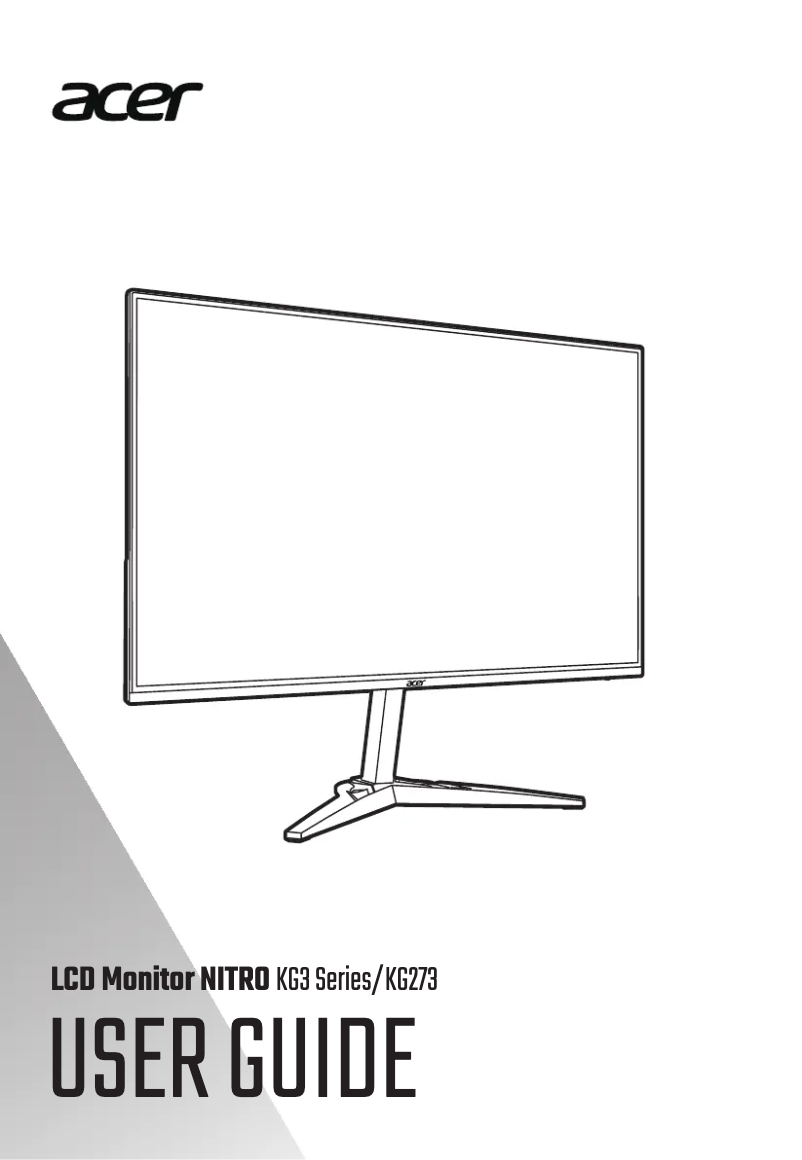 Imagen de la primera página del manual del dispositivo KG273