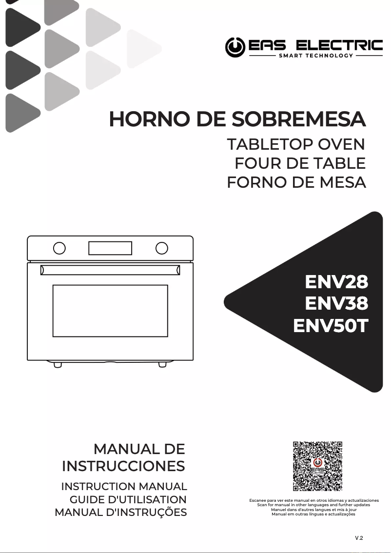 Página 1 del manual Manual de usuario EAS Electric ENV38