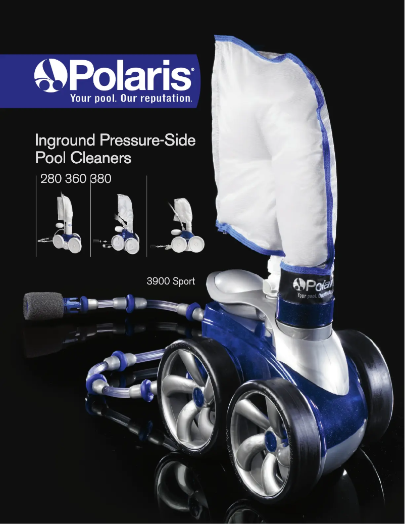 Page 1 de la notice Brochure Polaris Vac-Sweep 380