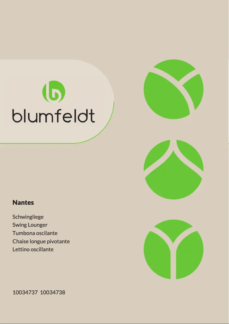 Page n°1 - Manuel utilisateur Blumfeldt Nantes