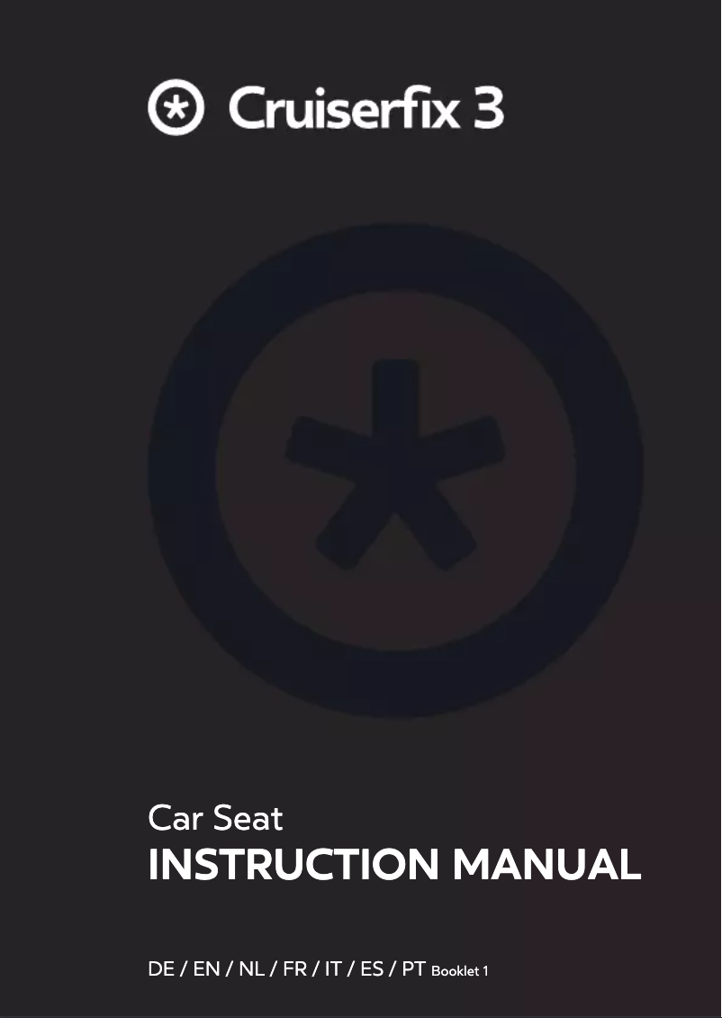 Image de la première page du manuel de l'appareil Cruiserfix 3