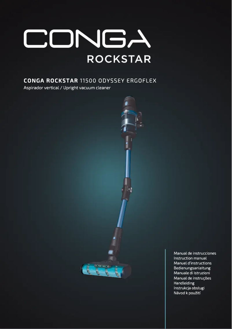 Page n°1 - Manuel utilisateur Cecotec Conga Rockstar 11500 Odyssey ErgoFlex