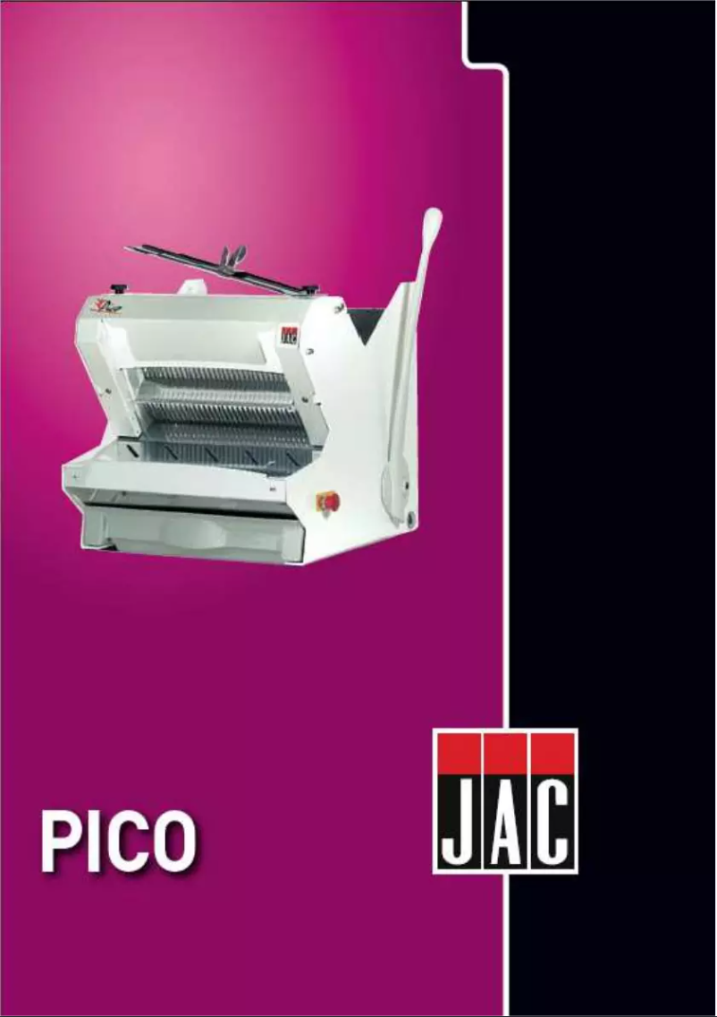 Page n°1 - Manuel utilisateur JAC Pico