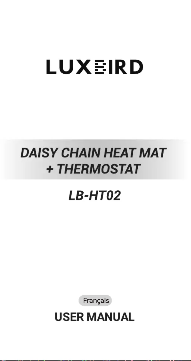 Image de la première page du manuel de l'appareil LBHT-02