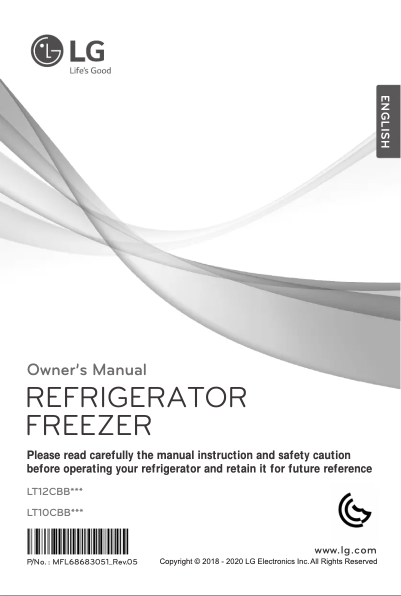 Page 1 de la notice Manuel utilisateur LG LT10CBBDIN