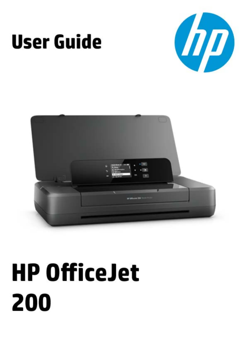 Page 1 de la notice Manuel utilisateur HP OfficeJet 200 Mobile