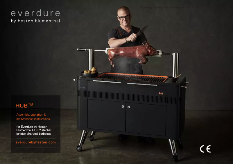 Page 1 de la notice Manuel utilisateur Everdure Hub