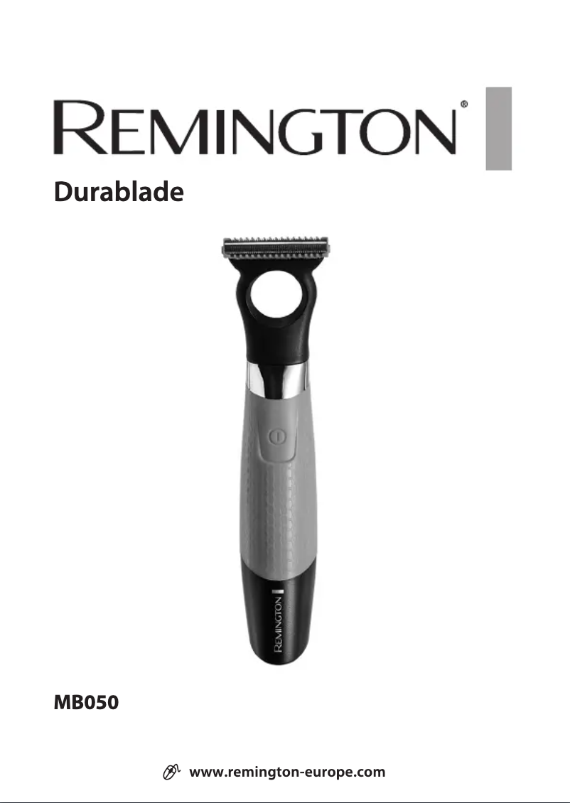Page n°1 - Manuel utilisateur Remington DuraBlade MB050