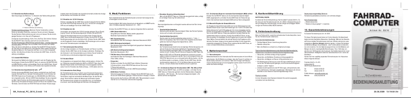 Image de la première page du manuel de l'appareil 0516