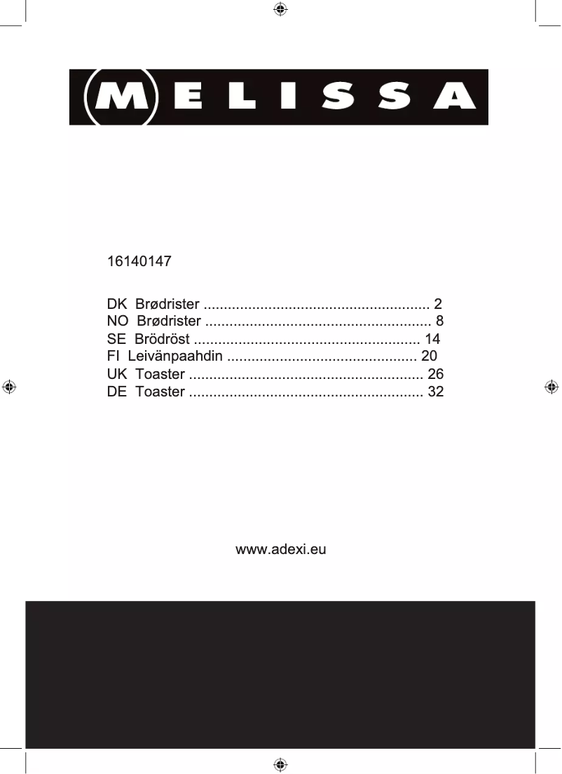 Imagen de la primera página del manual del dispositivo 16140147
