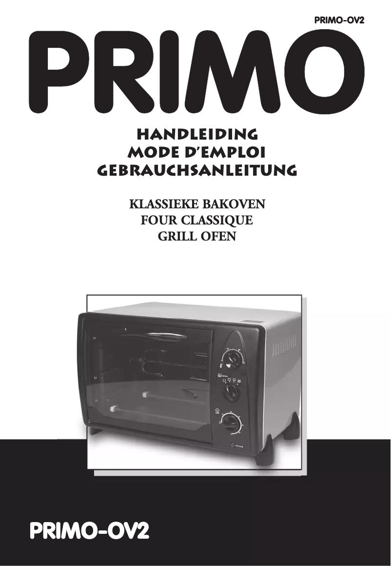 Página 1 del manual Manual de usuario Primo OV2