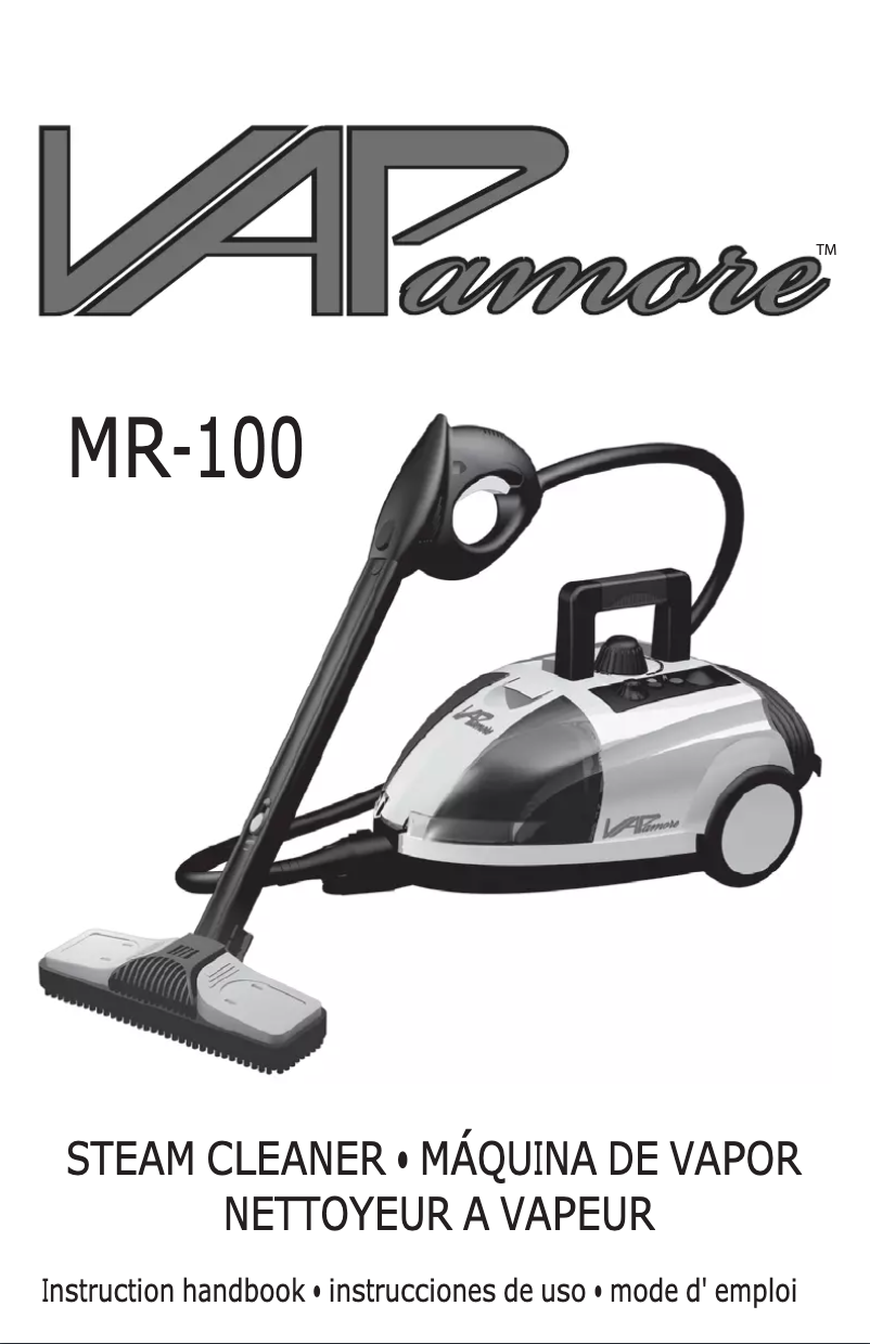 Page n°1 - Manuel utilisateur Vapamore Primo MR-100