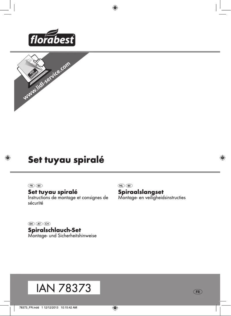 Página 1 del manual Manual de usuario Florabest Z31962