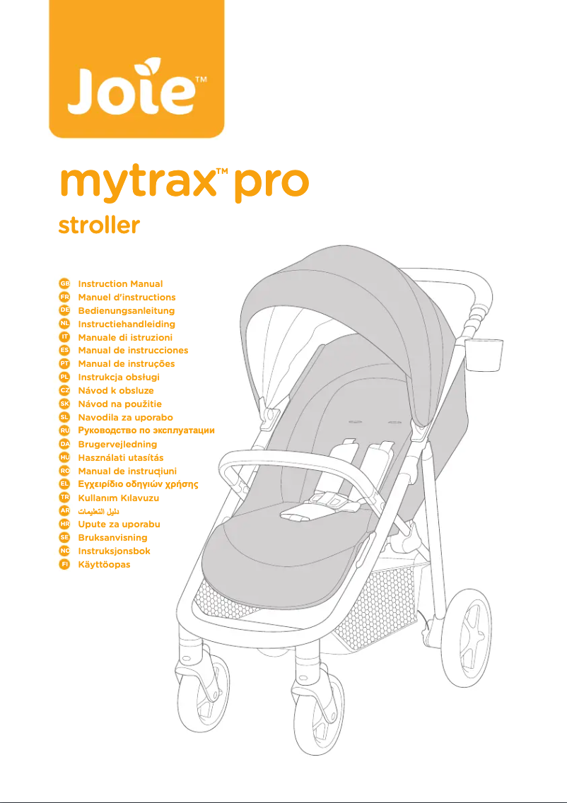 Página 1 del manual Manual de usuario Joie Mytrax Pro