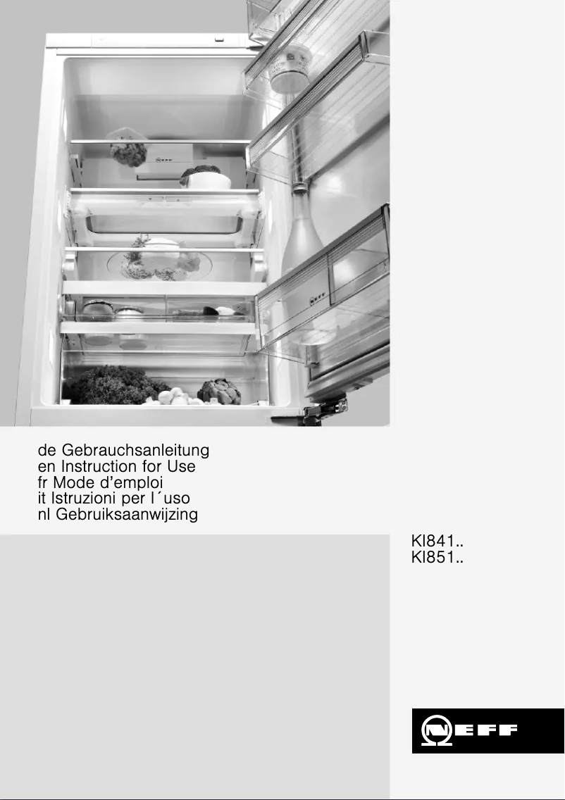 Image de la première page du manuel de l'appareil KN536A2