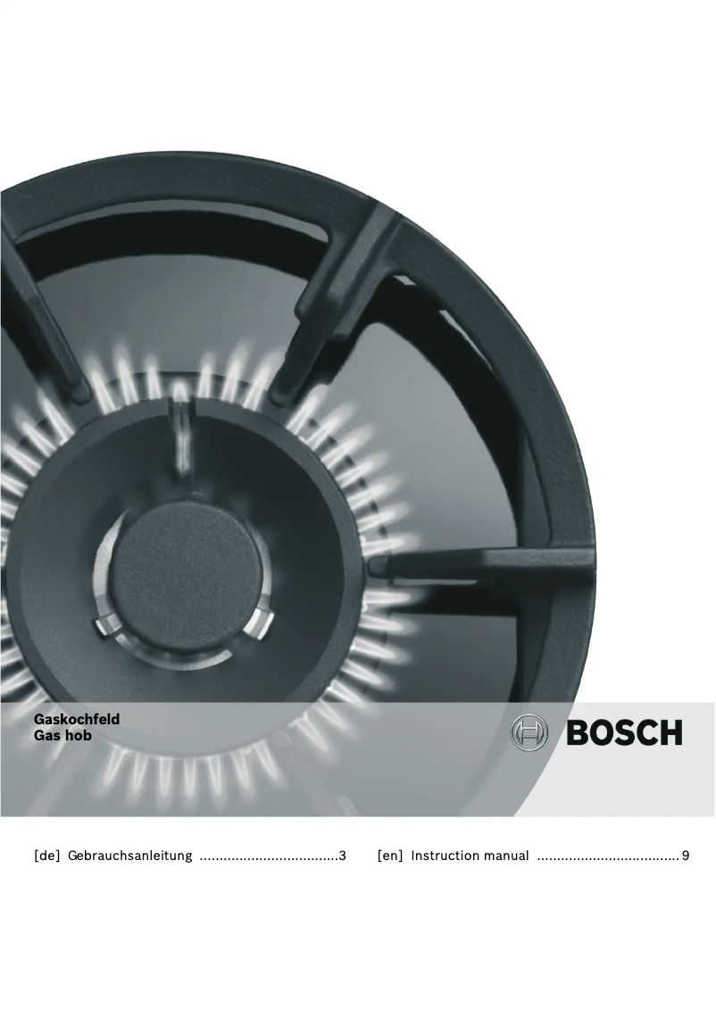 Page 1 de la notice Manuel utilisateur Bosch PSY626B21E