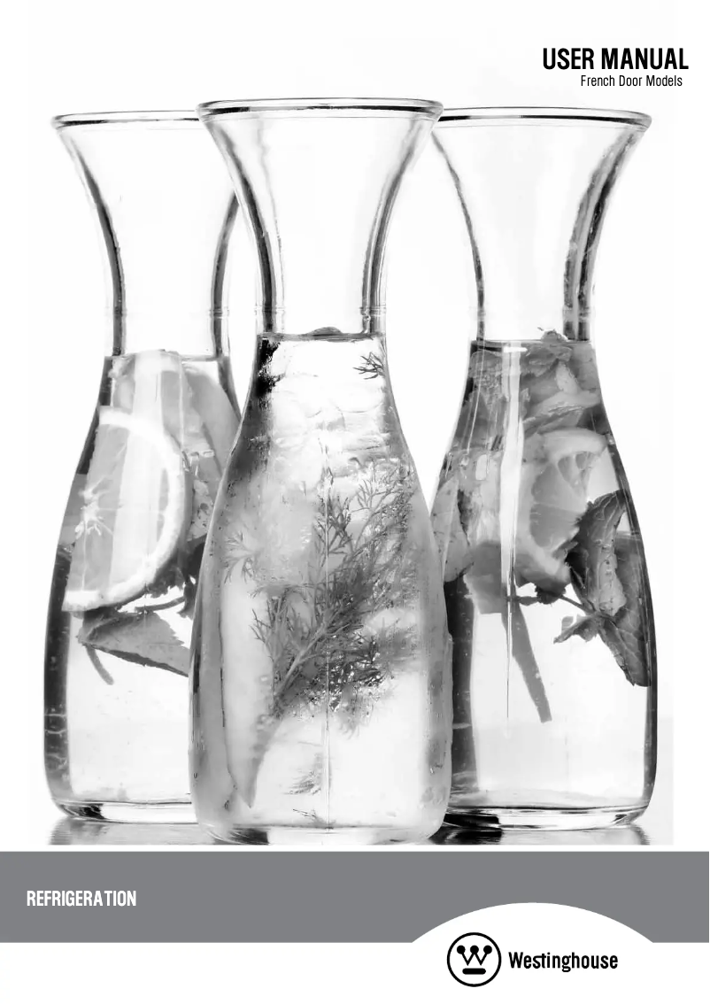 Image de la première page du manuel de l'appareil WHE5100SA