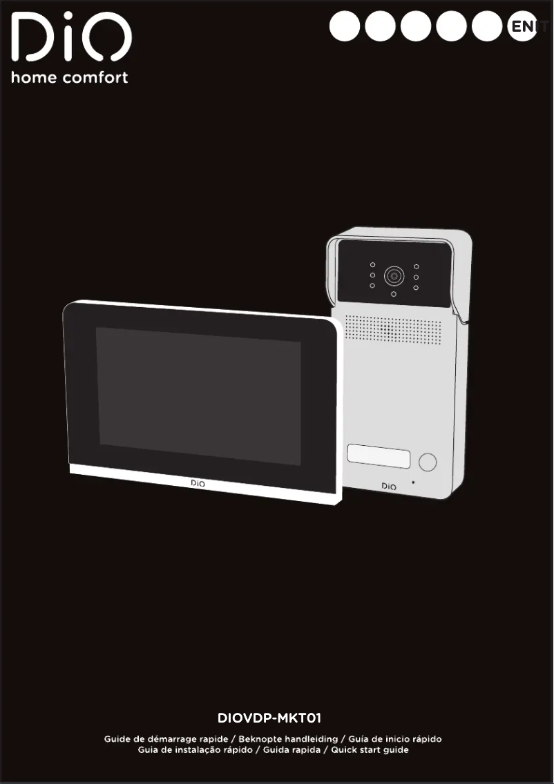 Page 1 of the manual User Manual DiO DiOVDP-MKT01