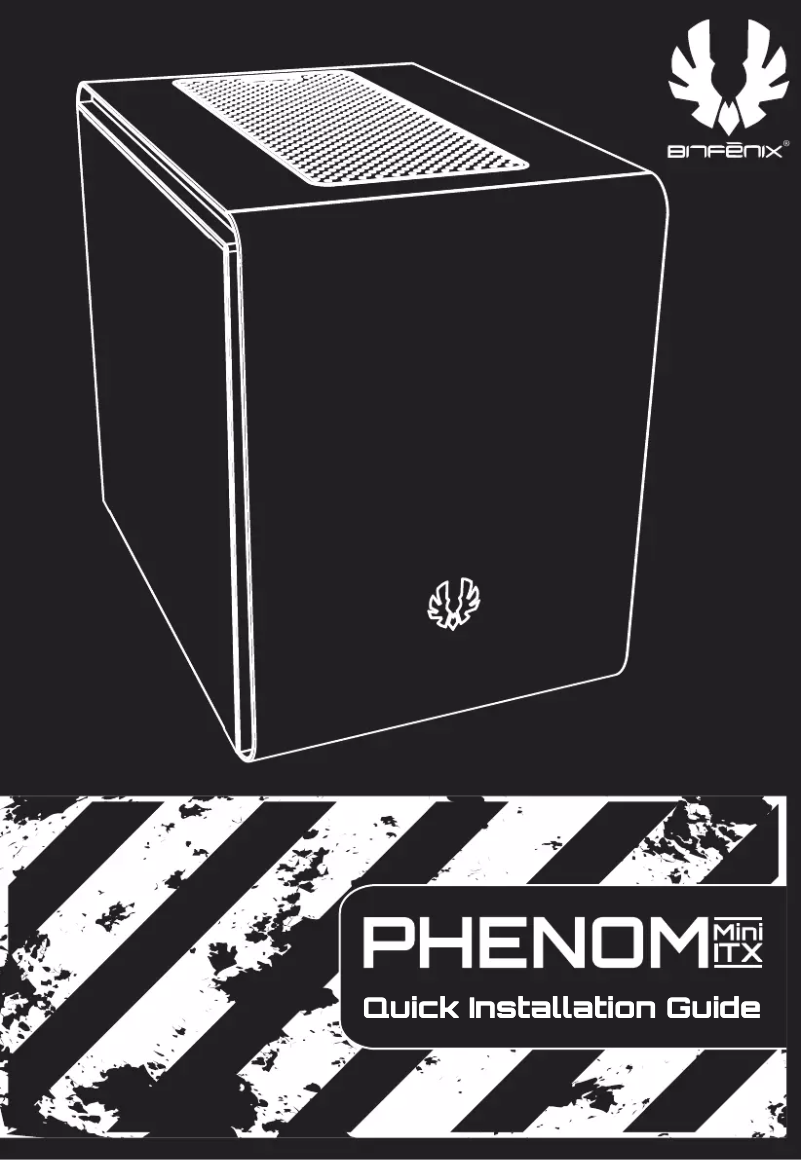 Page 1 de la notice Manuel utilisateur BitFenix Phenom