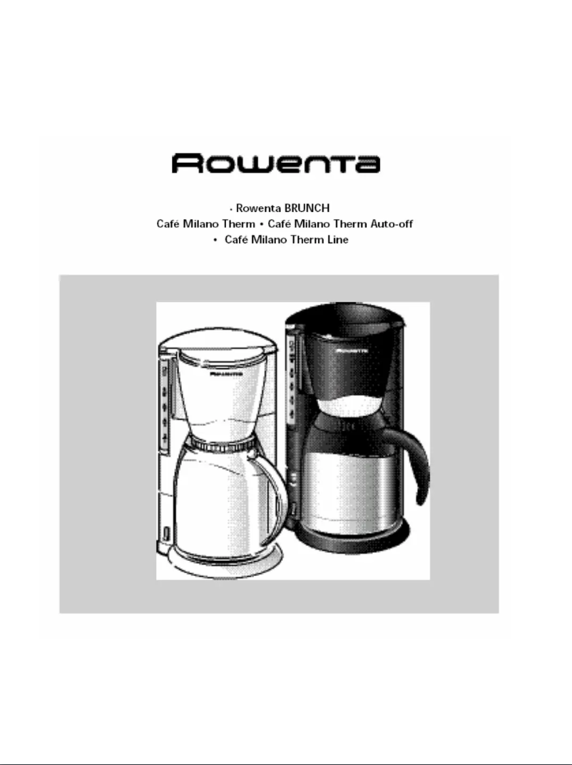 Page n°1 - Manuel utilisateur Rowenta CT 217