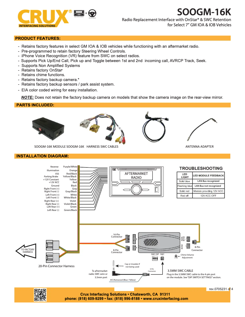 Image de la première page du manuel de l'appareil SOOGM-16K