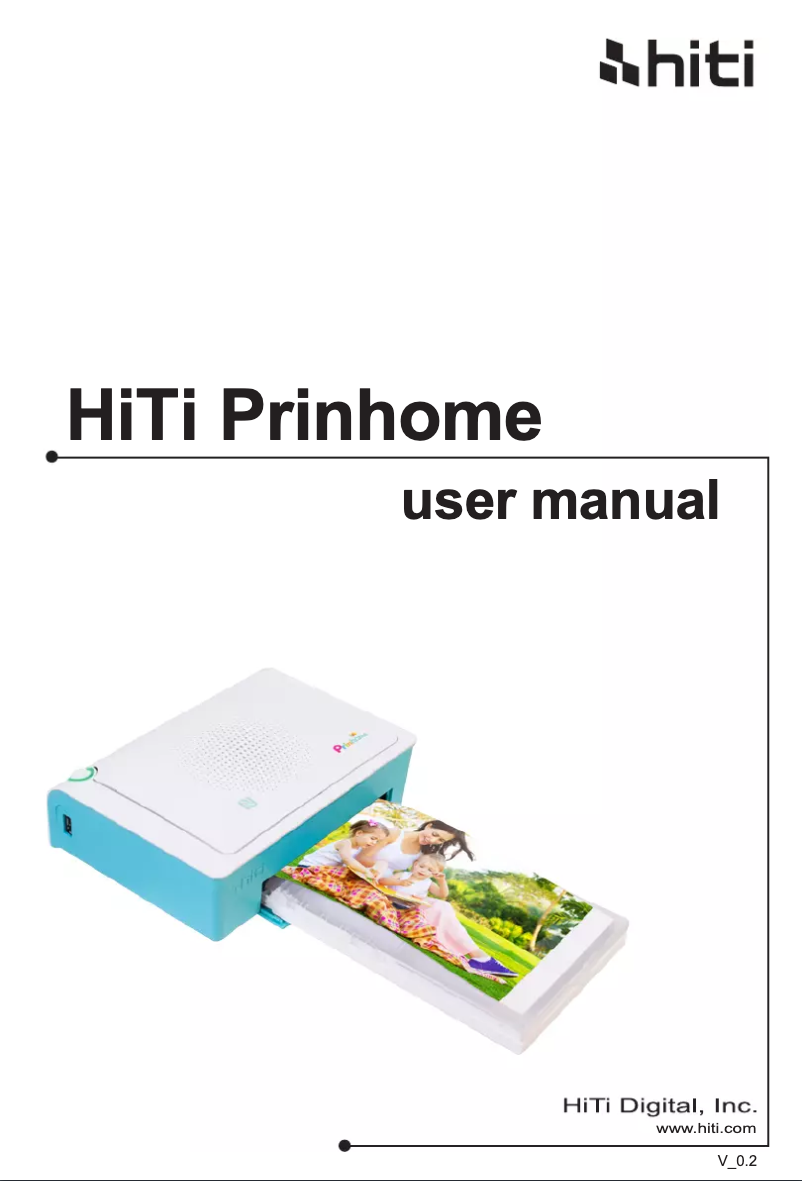 Page n°1 - Manuel utilisateur HiTi Prinhome P461C