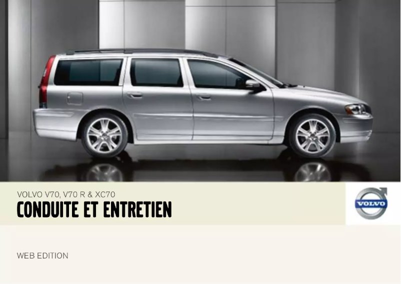 Page 1 de la notice Manuel utilisateur Volvo XC70 (2006)