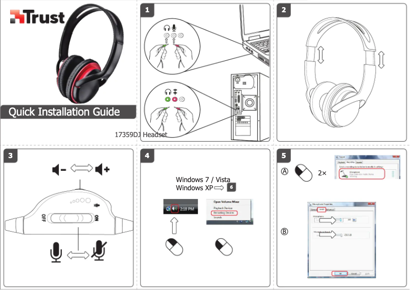 Page n°1 - Manuel utilisateur Trust Velocity