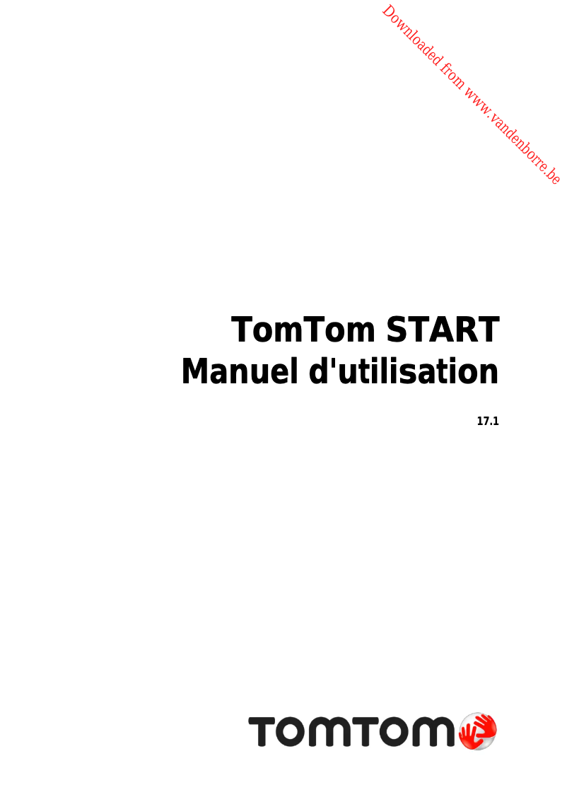 Page n°1 - Manuel utilisateur TomTom Start 52