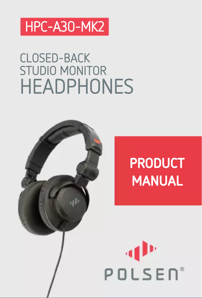 Page 1 de la notice Manuel utilisateur Polsen HPC-A30-MK2