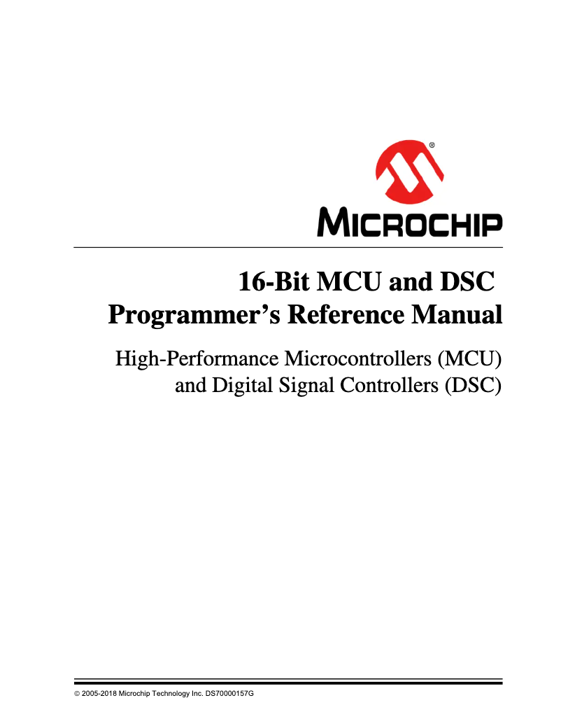 Página 1 del manual Manual de usuario Microchip dsPIC33EV128GM002