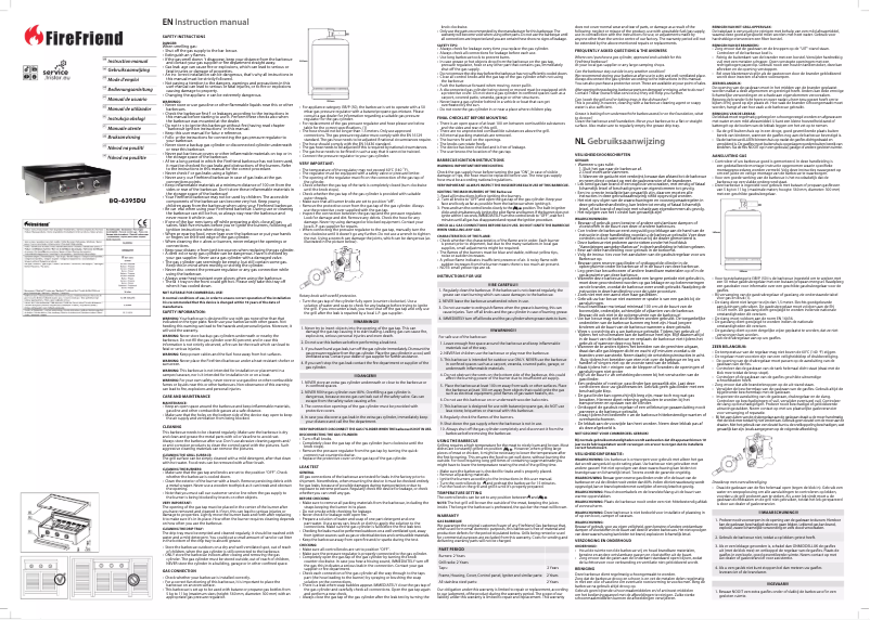 Page n°1 - Manuel utilisateur TriStar BQ-6395DU