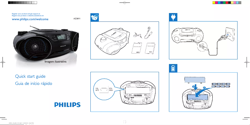 Imagen de la primera página del manual del dispositivo AZ3811