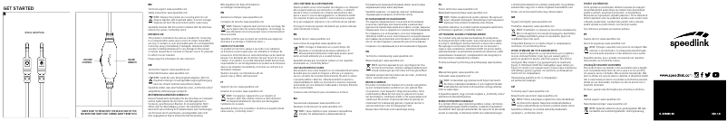 Imagen de la primera página del manual del dispositivo Trezz SL-870005-BK