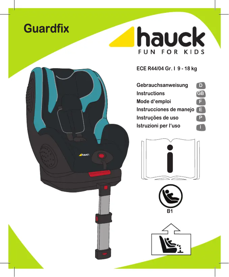 Page n°1 - Manuel utilisateur Hauck Guardfix
