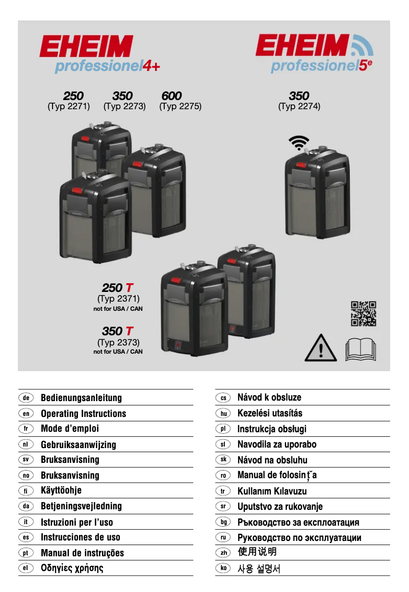 Image de la première page du manuel de l'appareil Professionel 4+ 600