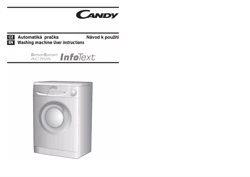 Page 1 de la notice Manuel utilisateur Candy CM166