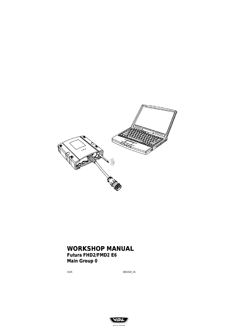 Image de la première page du manuel de l'appareil Futura FMD2