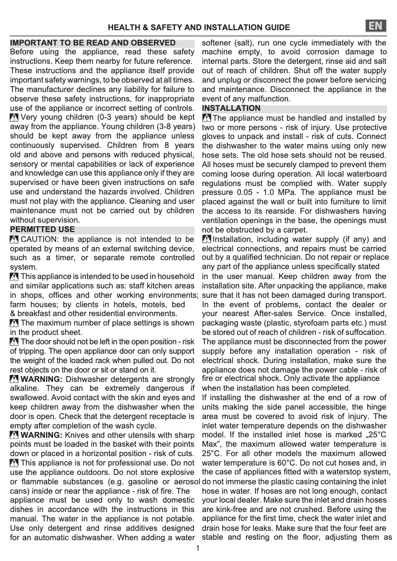 Image de la première page du manuel de l'appareil DFG 15B1 UK