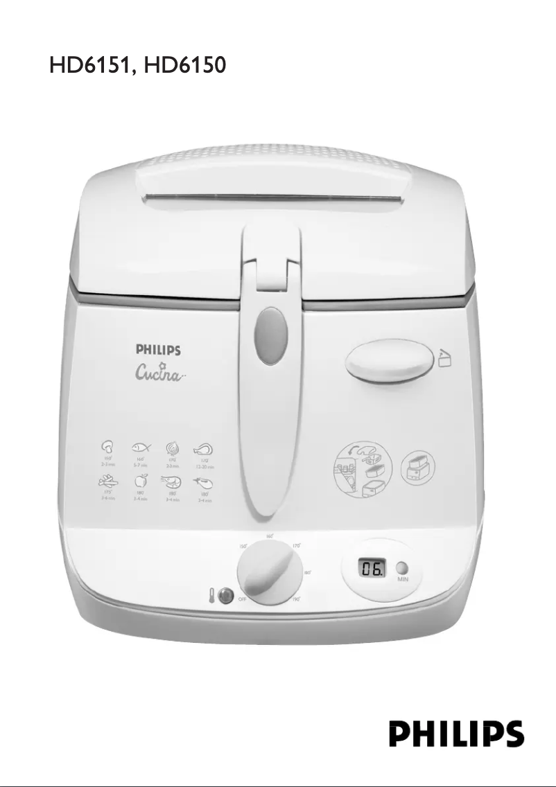 Página 1 del manual Manual de usuario Philips Cucina HD6151